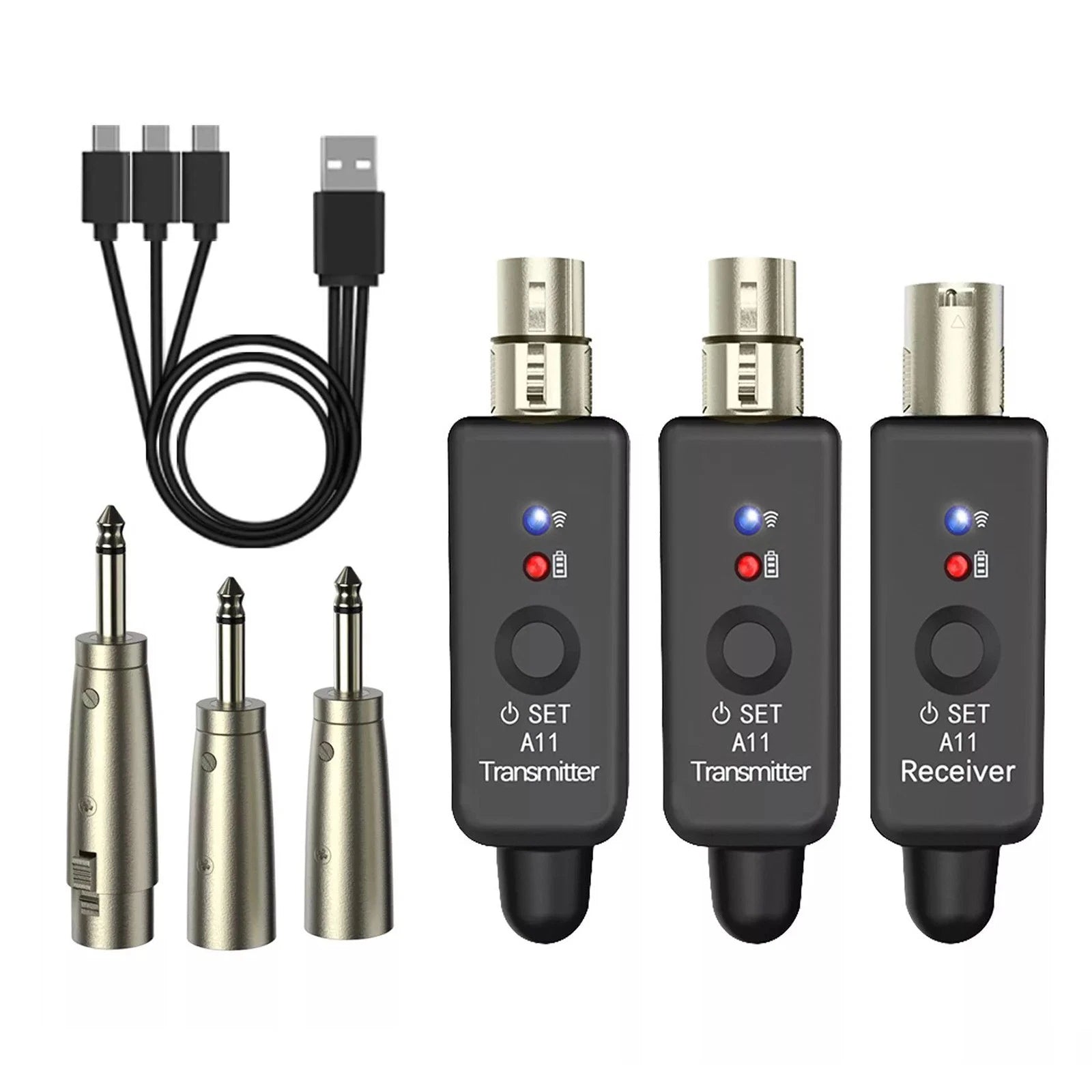 Professional Xlr Wireless Microphone Transmitter&re<wbr/>ceiver For
