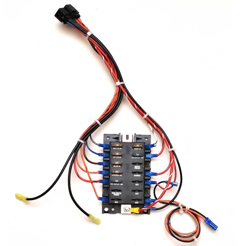 Lund Boat Fuse Block 14 Position by Lund