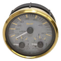 Faria Multi-Function Gauge 4 1/4 Inch Gold by Faria