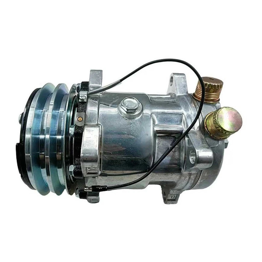 12V Sd510 A/c Compressor 5744781 9114 For Agco Allis 9130 9150 9170