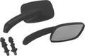 Harddrive Black Rectangle Side Mirrors For Harley Davidson Xg & Xl