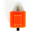Motorcycle Flasher 12V Compatible ABS Construction