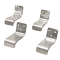Boat Fuel Tank Brackets 4 1/4 x 2 Inch Stainless