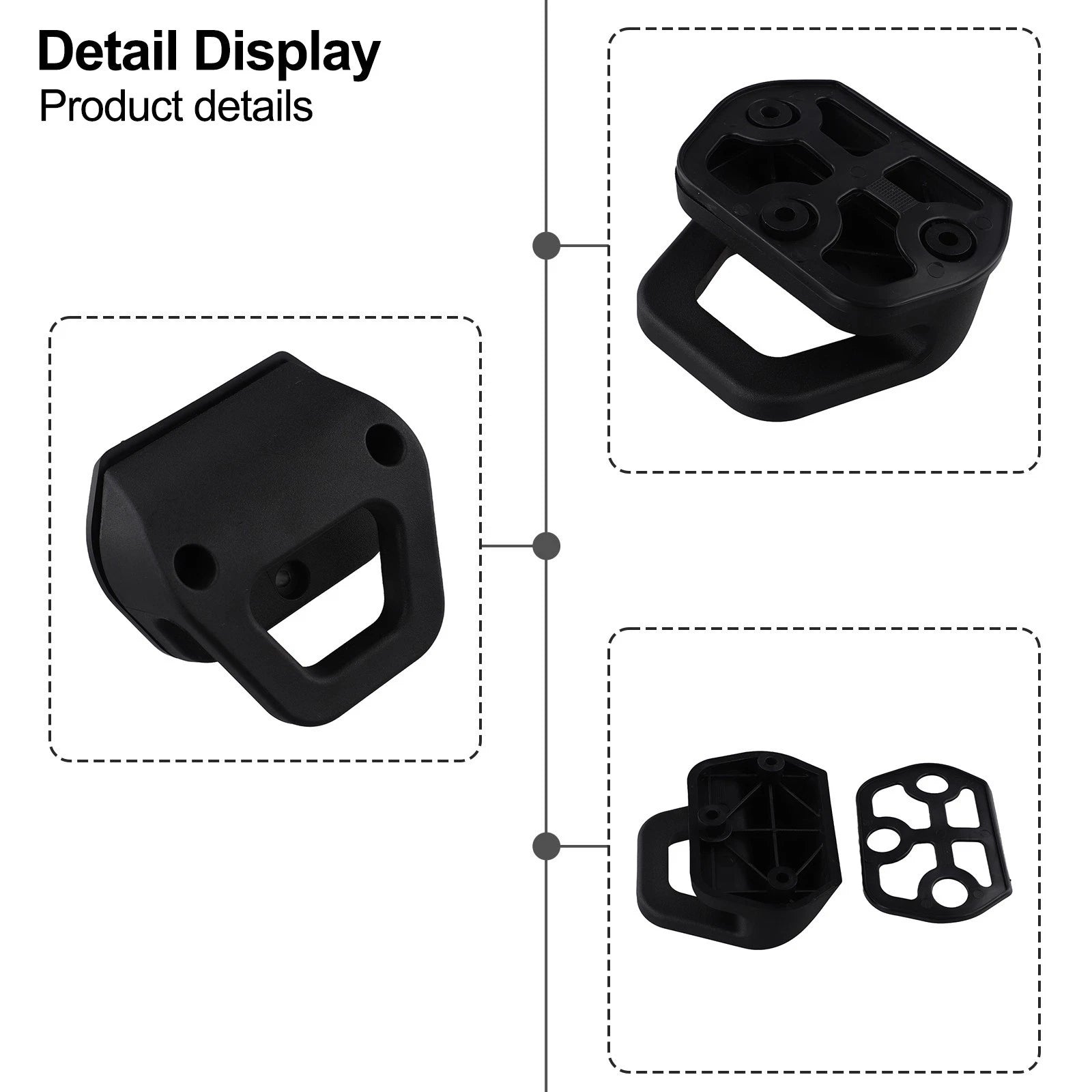 For Jac For T6t8 Rear Lid Outer Rope Hook Fixing Clip Sturdy And