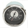 Tachometer Gauge Teleflex Boat Sterling Black Series by Teleflex