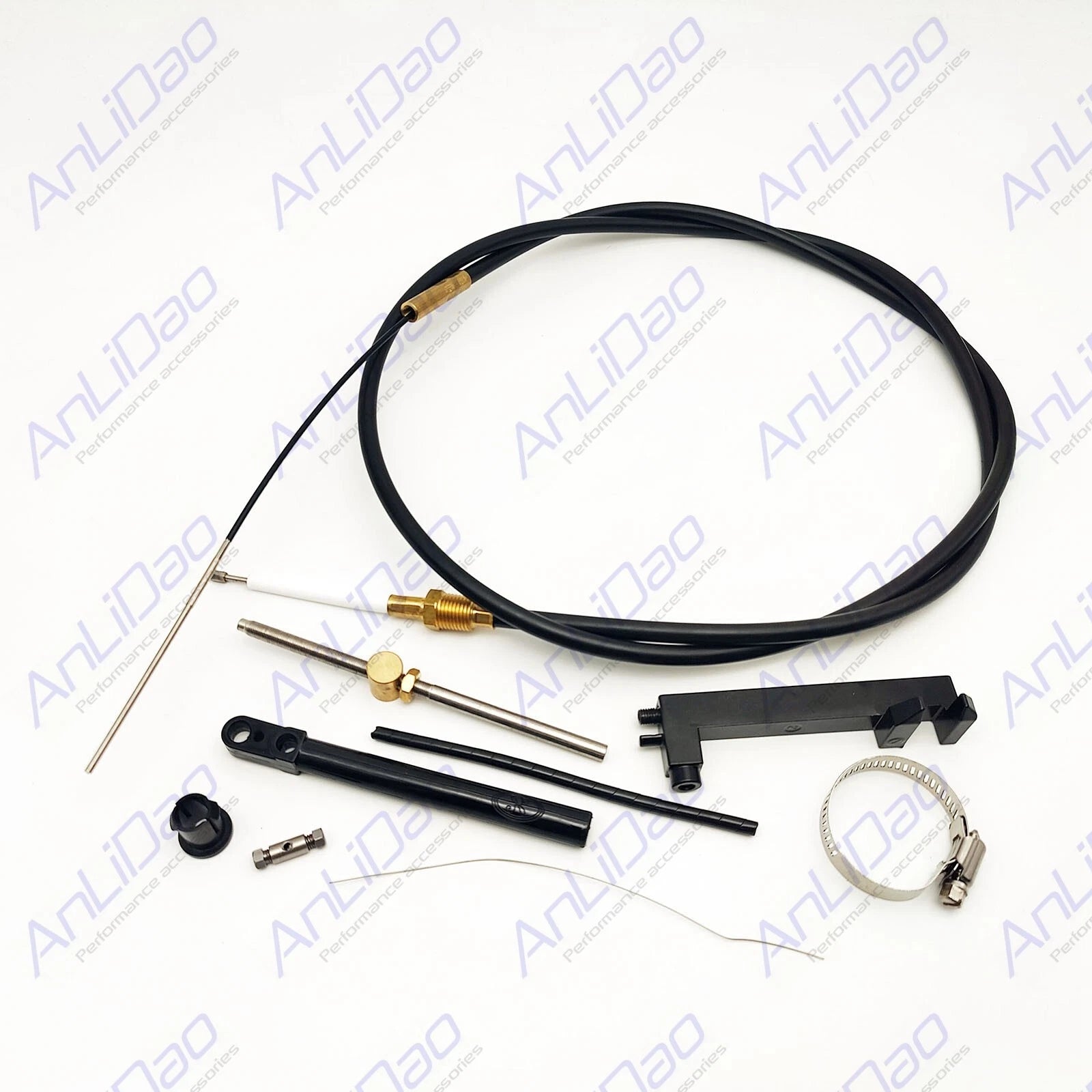 Fit Mercruiser Alpha One Gen 1 2 Ii Shift Cable Kit With Gasket