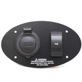 Larson Boat Trolling Motor Panel 73199 | 1850 Fx Black 6 1/4 Inch