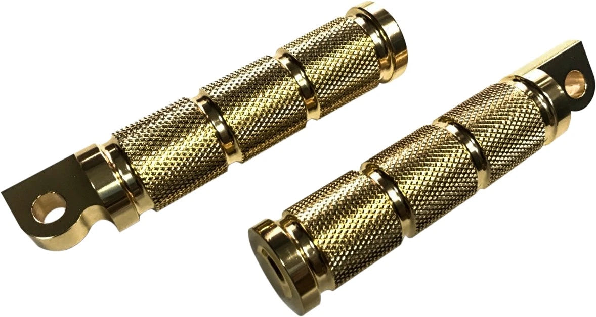 Harddrive Rider Footpegs Retro Bronze For Harley V-twin 1986-2017