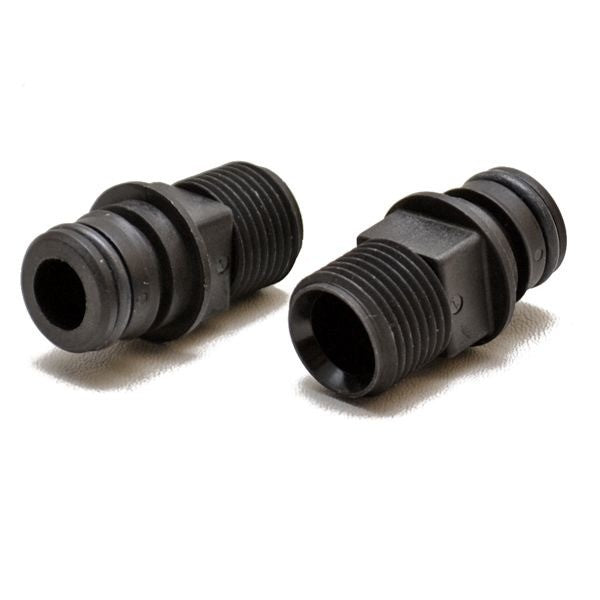 Flojet Quad Port Fittings 1/2 Inch Black by Flojet
