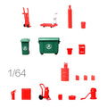 1:64 Display Scene Model Props Oil Shop Tools Garage Fire Hydrant