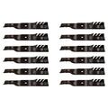 12pk Blades Fits John Deere 50" 655 F910 F915 M76461 396-738