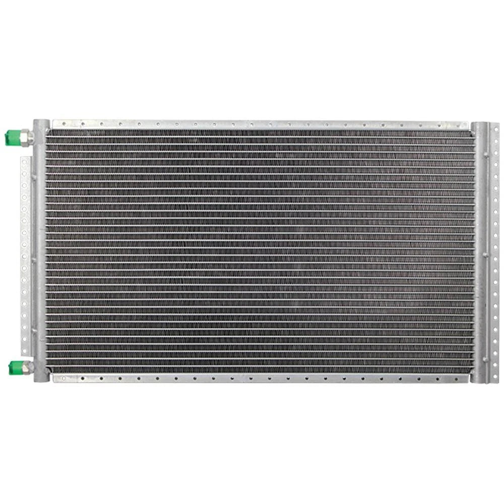 404-1214 Condenser - Parallel Flow 4 Pass W/ Brackets - 14 X 25 3/8