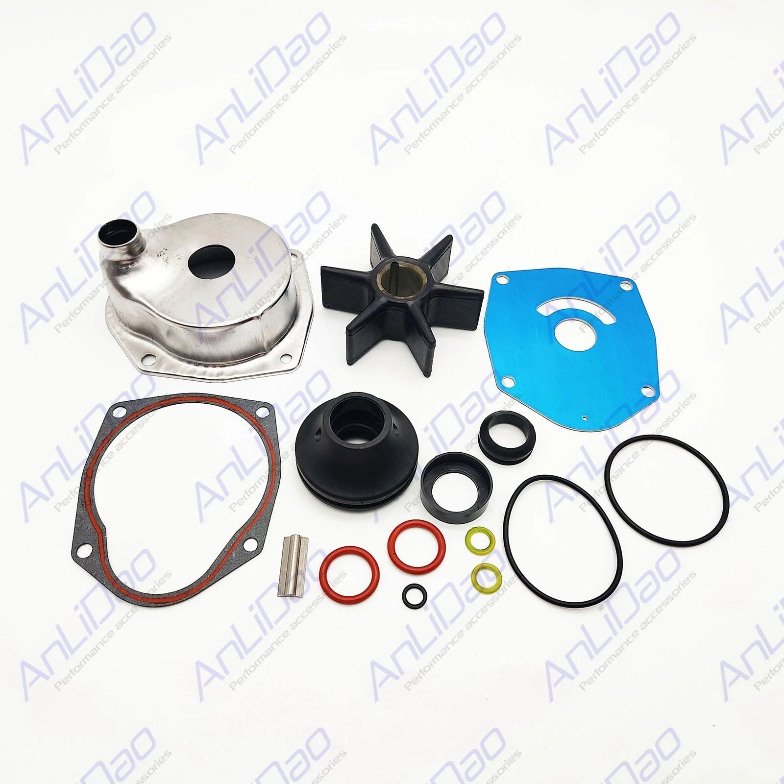 Repl Mercury Mariner Water Pump Kit 817275q05 817275a5 807929a1
