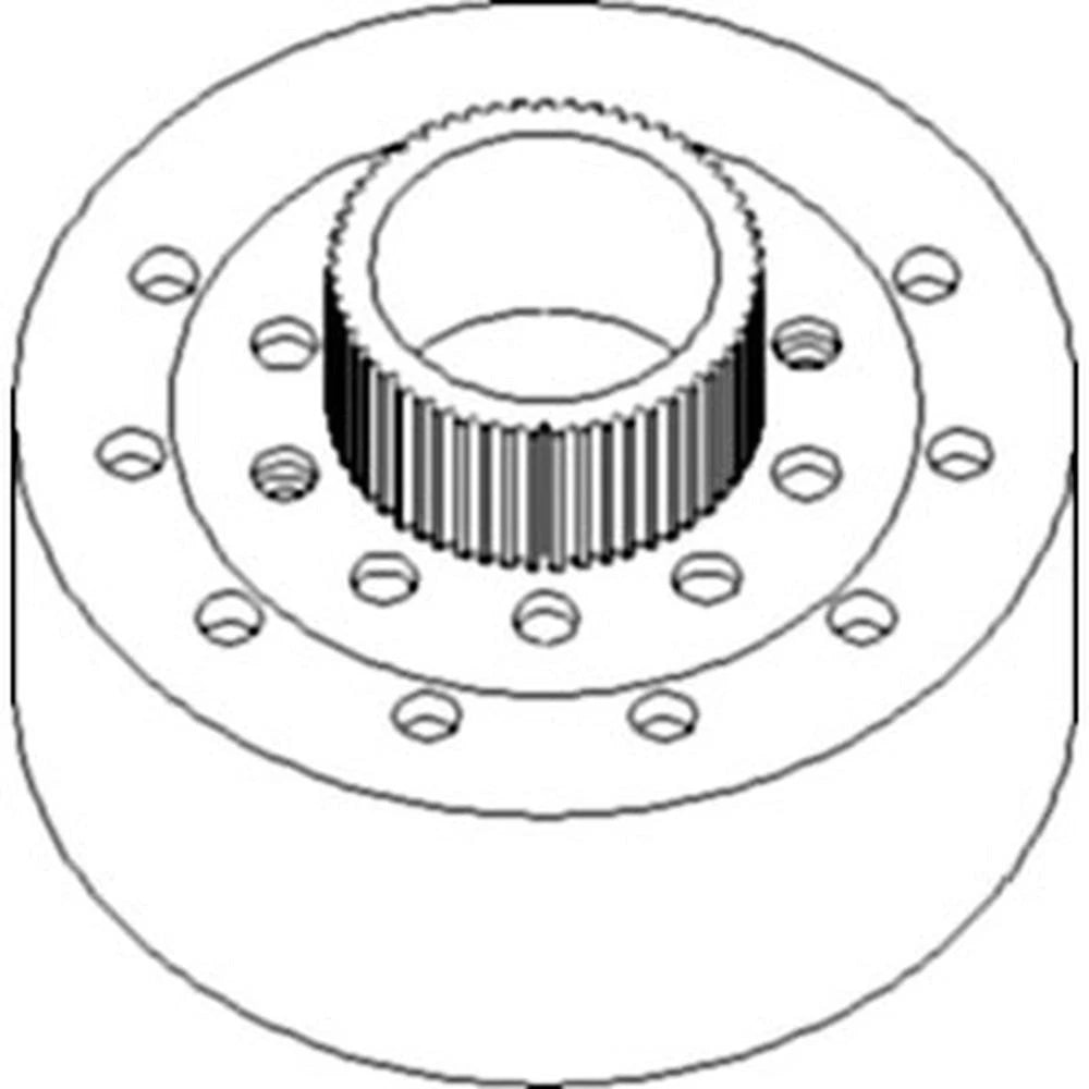 Wn-l101724-pex Ring Gear Fits John Deere 3400 3415 3420 3800 6505