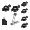 Thumb Grip Cap Cover&back Bracket & Type-c Adapter For Steam