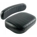 Sw104312e Cushion Set, Black Embossed Vinyl, Pipe Style Frame-(.)