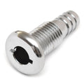 Thru Hull Blue Wave 3/4 Inch Barbed Plastic Chrome by Blue Wave