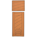 Non-Skid Deck Mats Regal 2100 Brown / Black by Regal