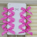 Metal Hairpin Ribbon Bow Clip