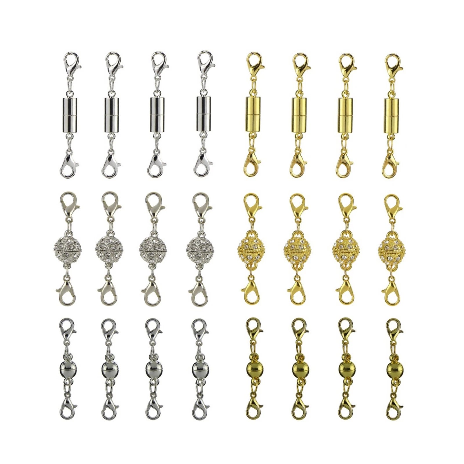Metal Strong Magnetic Clasps Connectors For Jewelry Necklace Making
