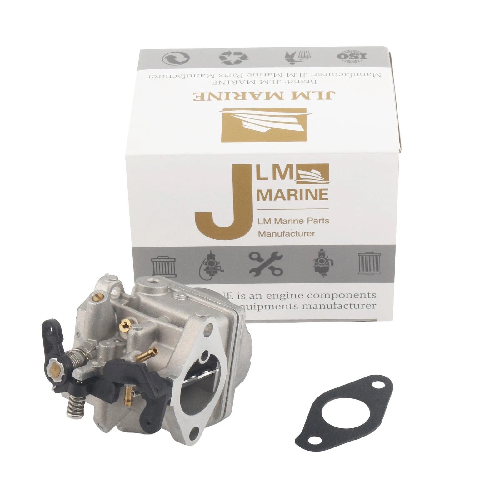 For Mercury 4t 4 5 Hp Outboard Carburetor &Amp;gasket 879818a1