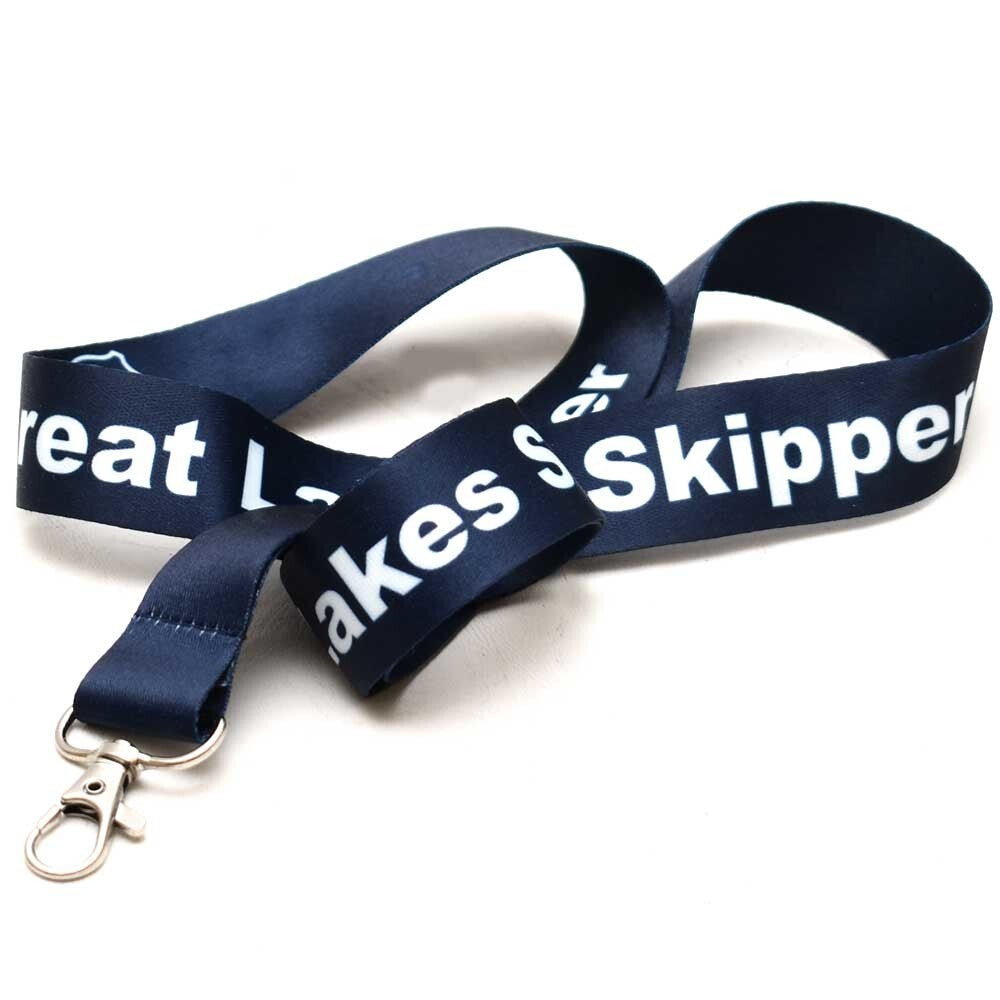 Boat Lanyard Dark Blue Nylon 18 x 1 Inch by Great Lakes Skipper