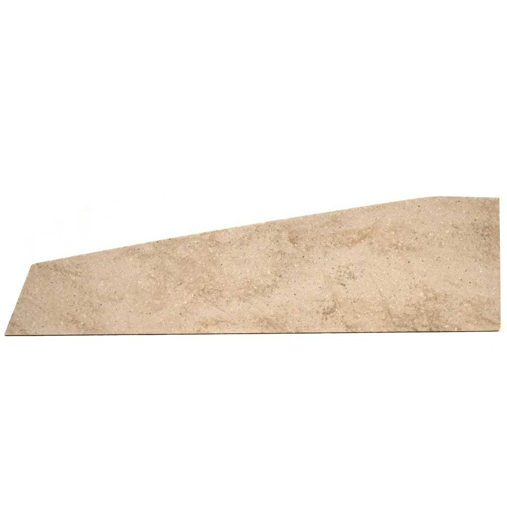 Chaparral Boat Bathroom Lower Countertop 51-9065 Corian 26 1/8 Inch by Chaparral