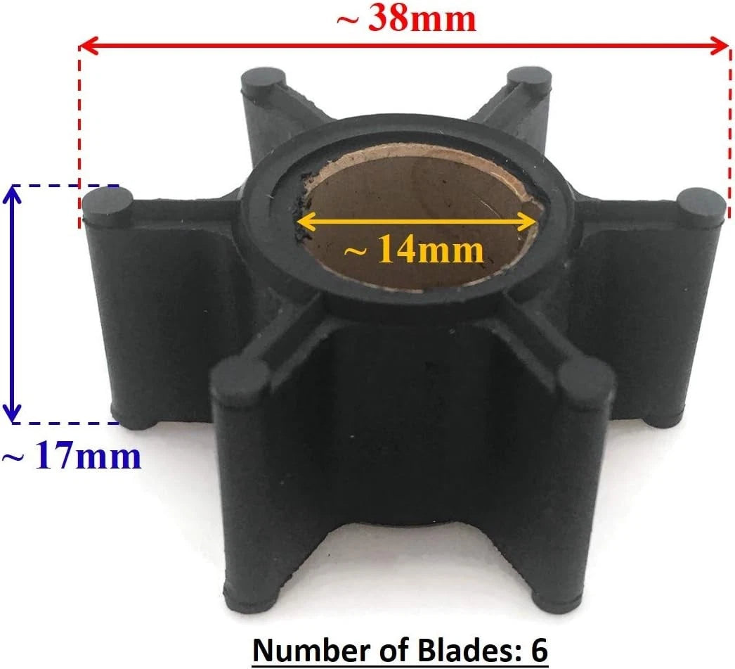 Impeller for Evinrude Johnson OMC 389623, 1996-2006, Boat Parts
