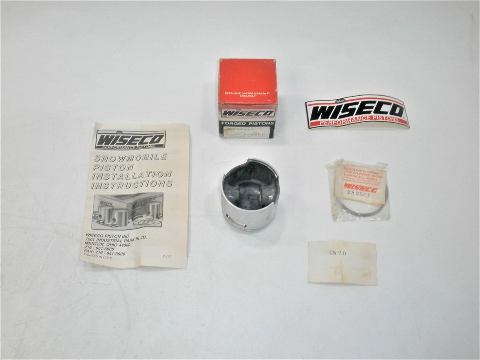 Wiseco 586ps ~New~ Std Standard Piston Kit For | Hook & Hull Co