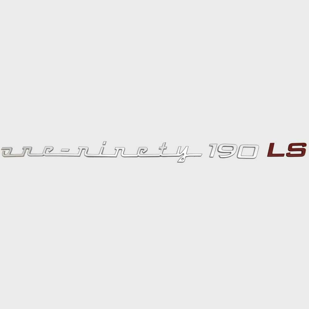 Ranger Boat Raised Emblem Decal 190LS Reata Silver Red Sticker by Ranger