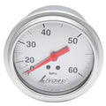 Livorsi Boat Speedometer Gauge GDS60PLPL | 3 1/4 Inch SilverOpens in a