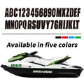 Boat Registration Numbers Marine Vinyl Decals