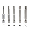 Y Shaped Screwdriver Bits