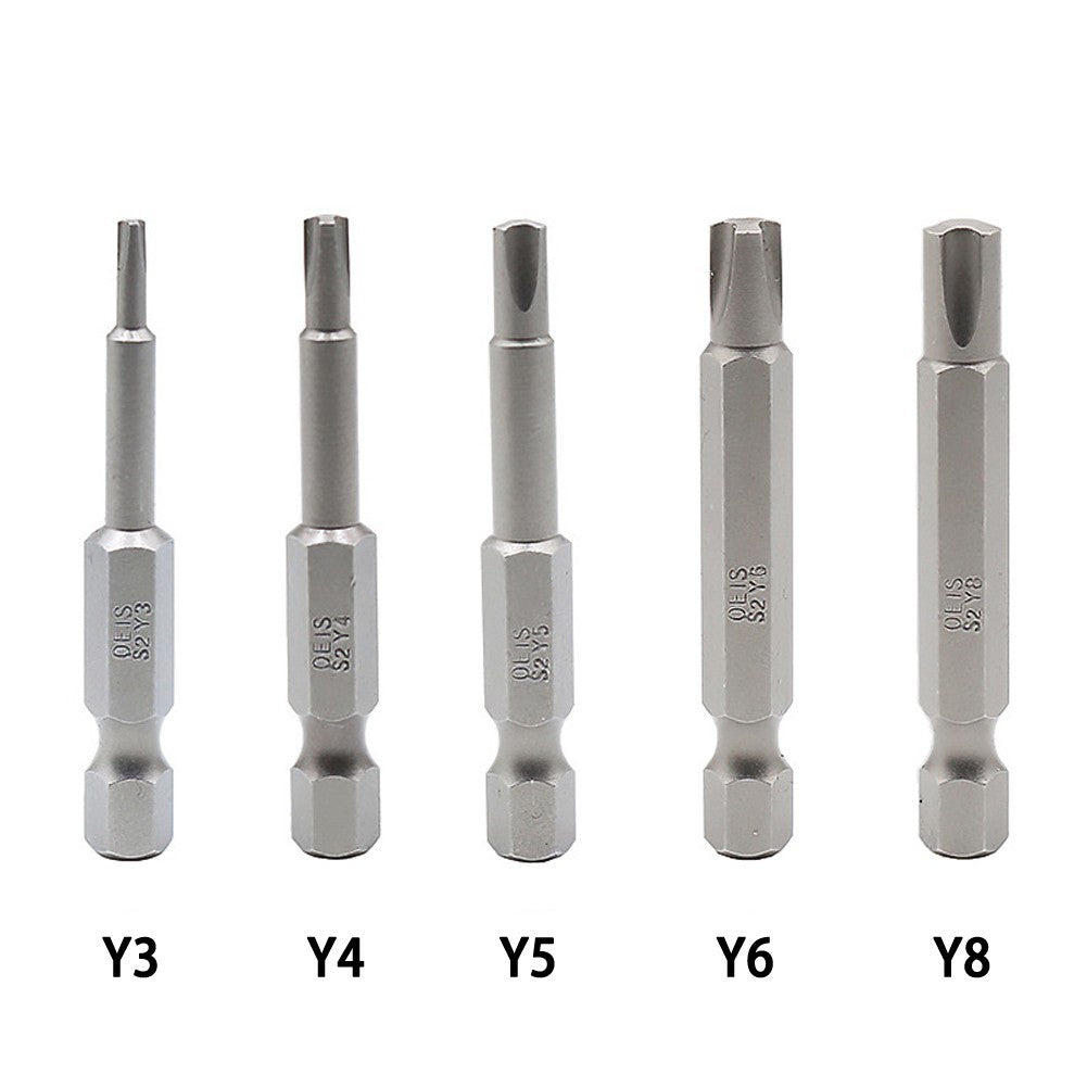 Y Shaped Screwdriver Bits