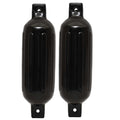 Shoreline Boat Bumper Fenders SL50001 | 5 1/2 x 20 Inch Black (Pair) by Shoreline