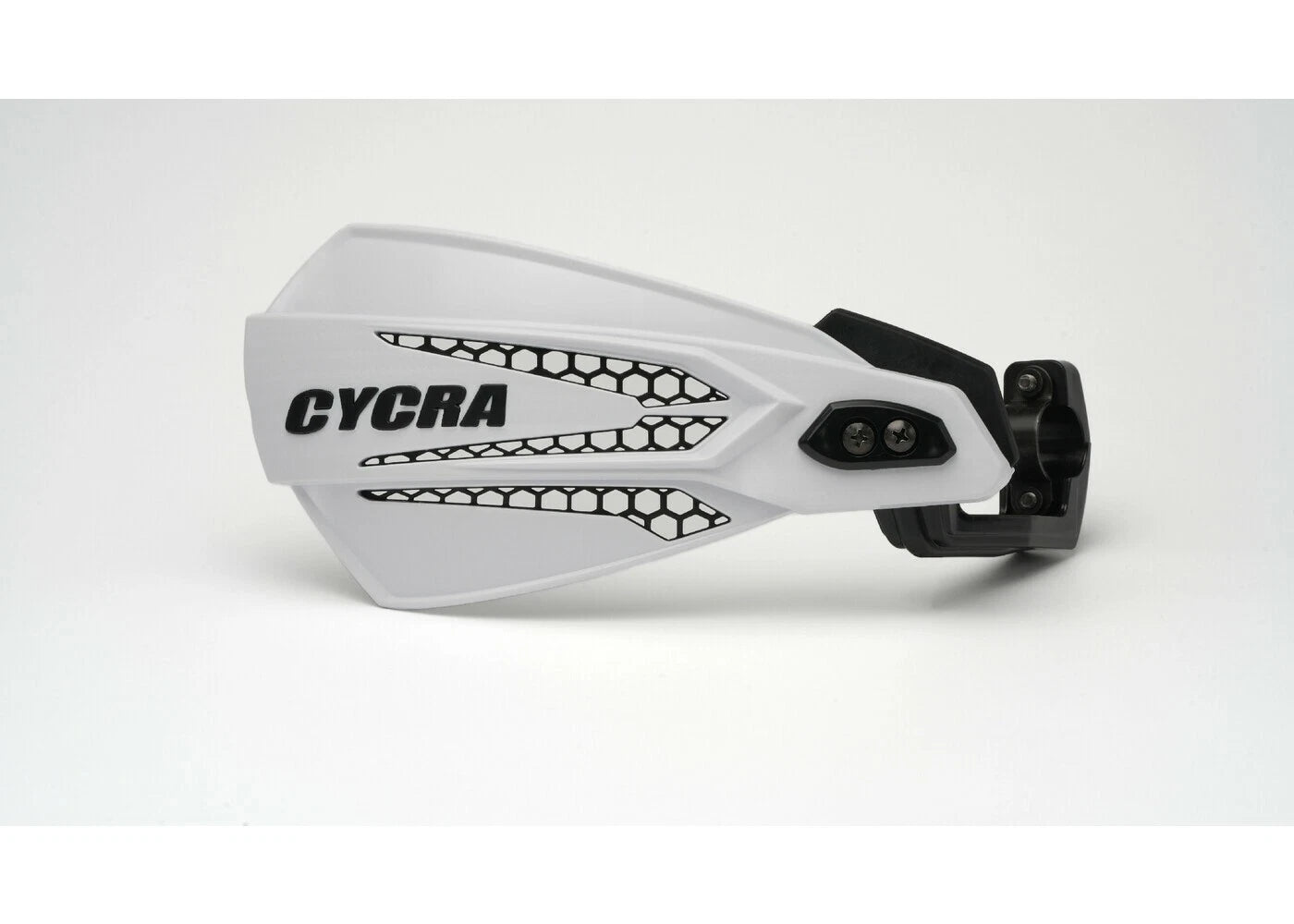 Cycra Mx Race Handguards White/black For Offroad Motorcycles 2010-2024