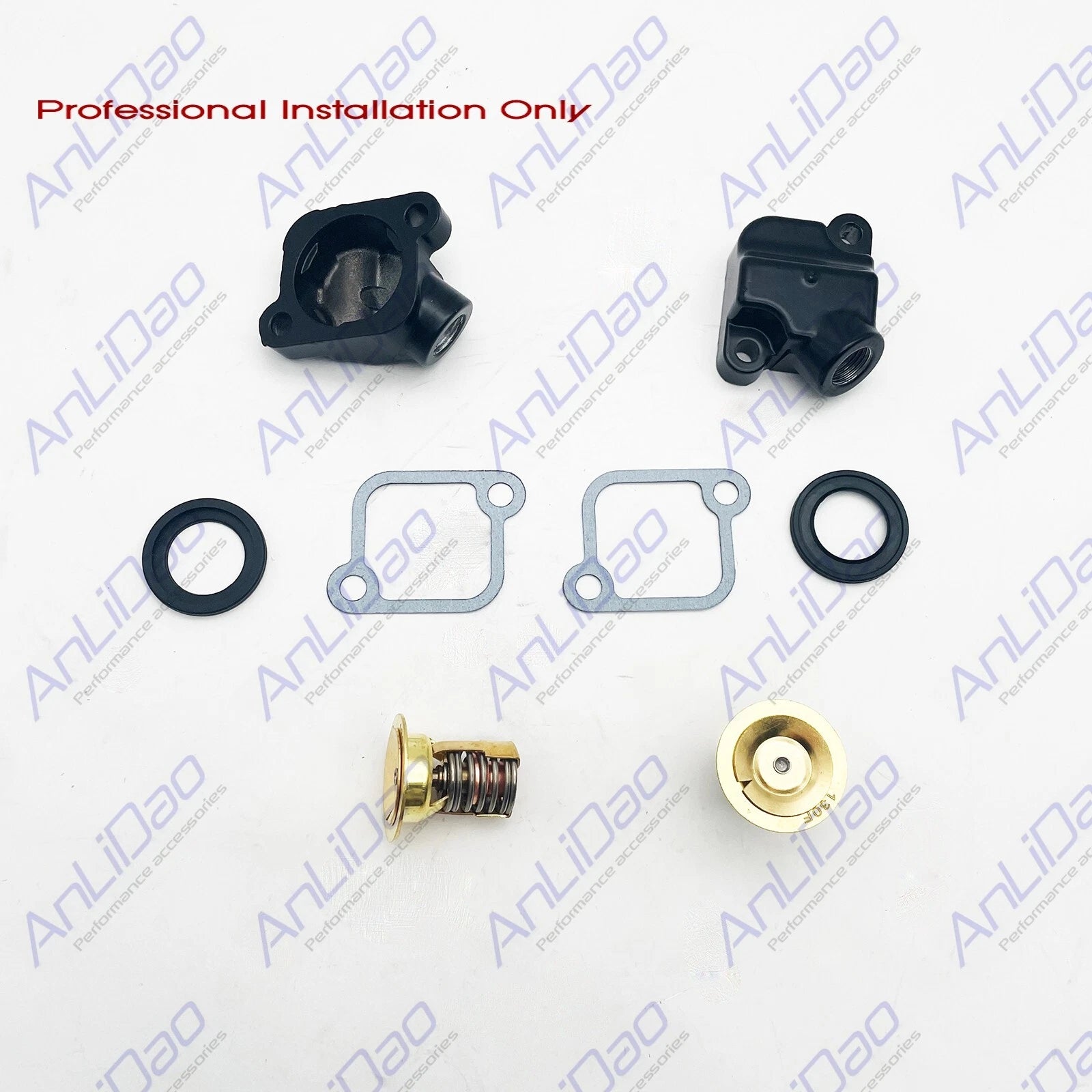 Repl Fit Mercury 3.0l Thermostat & Cover Kit 2000 & Up 885599a1