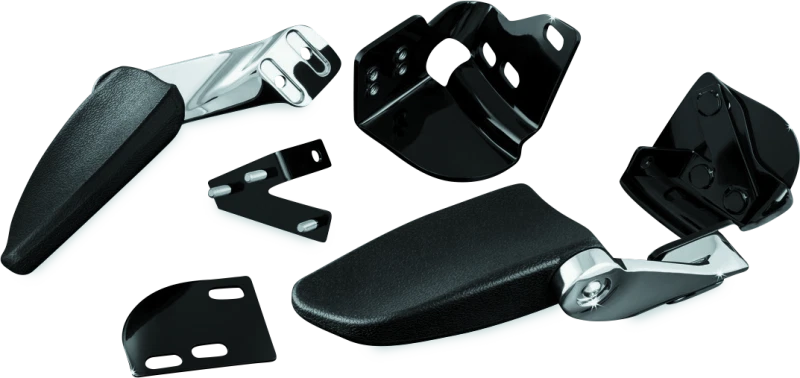 Kuryakyn Stealth Passenger Armrests For Harley Davidson Touring