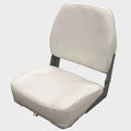 Boat Folding Fishing Seat 75102W | 20 X 18 X 16 Inch White