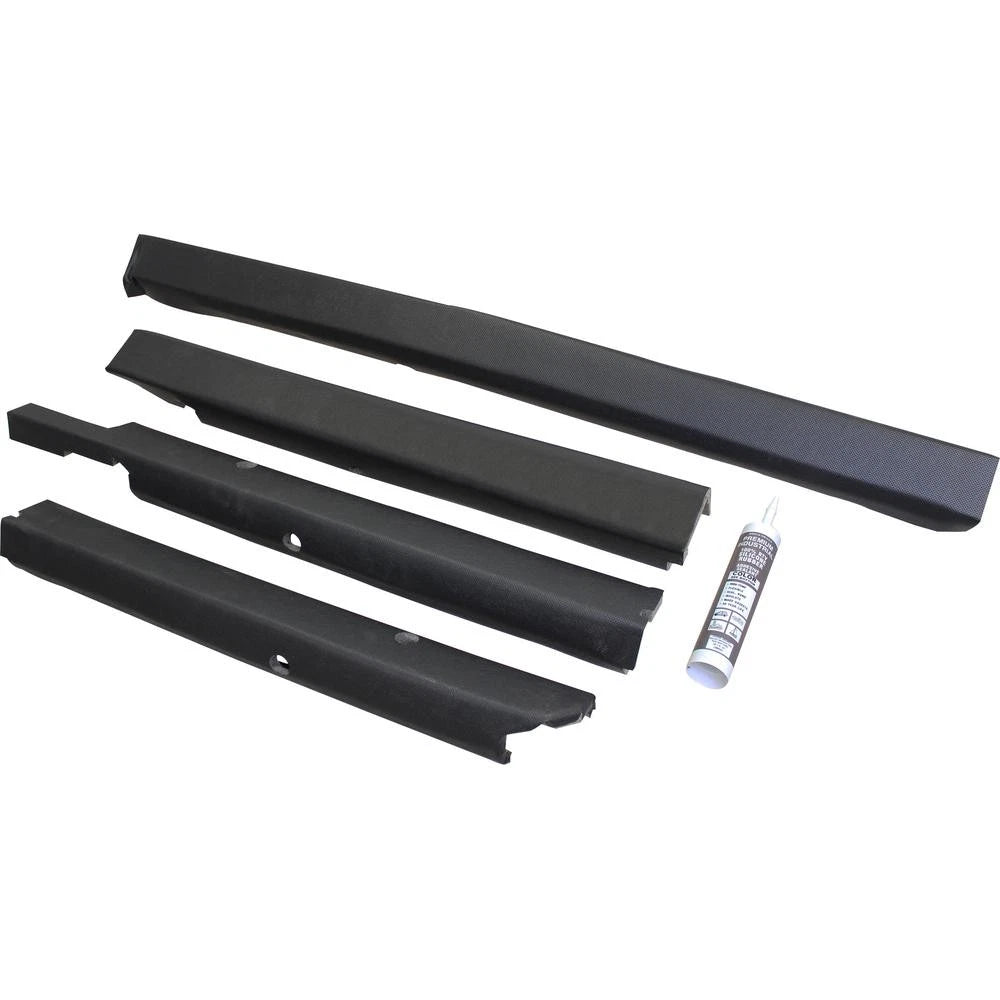 Amss20006 Qwik Fit Corner Post Kit, Black