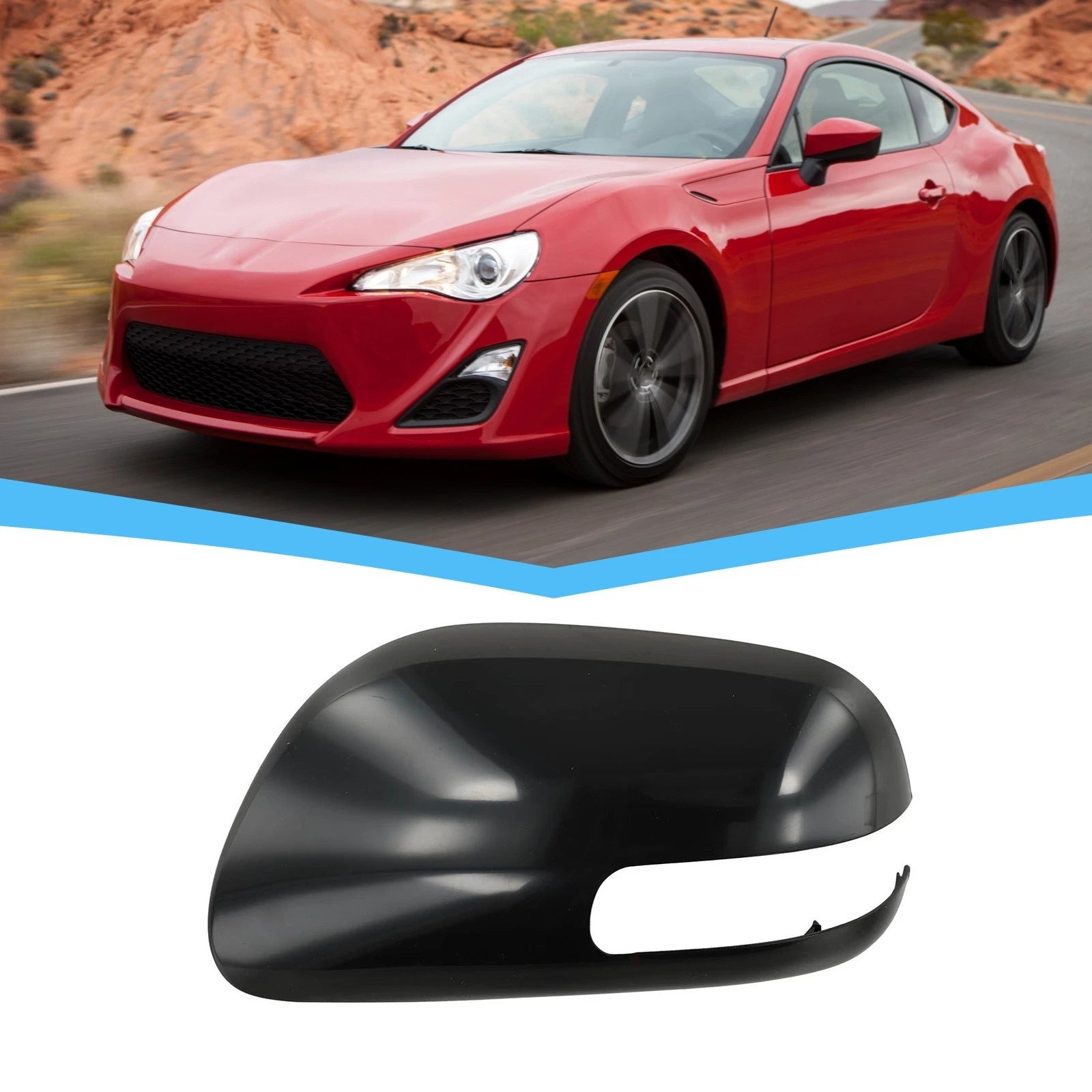 For Toyota For Scion Xd Left Side Mirror Shell Replacement Unpainted