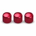 Red Electric Guitar Volume Tone Control Knobs Dome Metal
