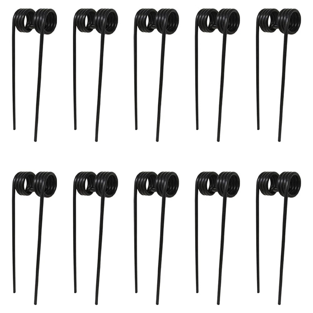 10 Of Hay Rake Tedder Tooth 12.875" Tines X 2.75" Coil X 3.625" Tine