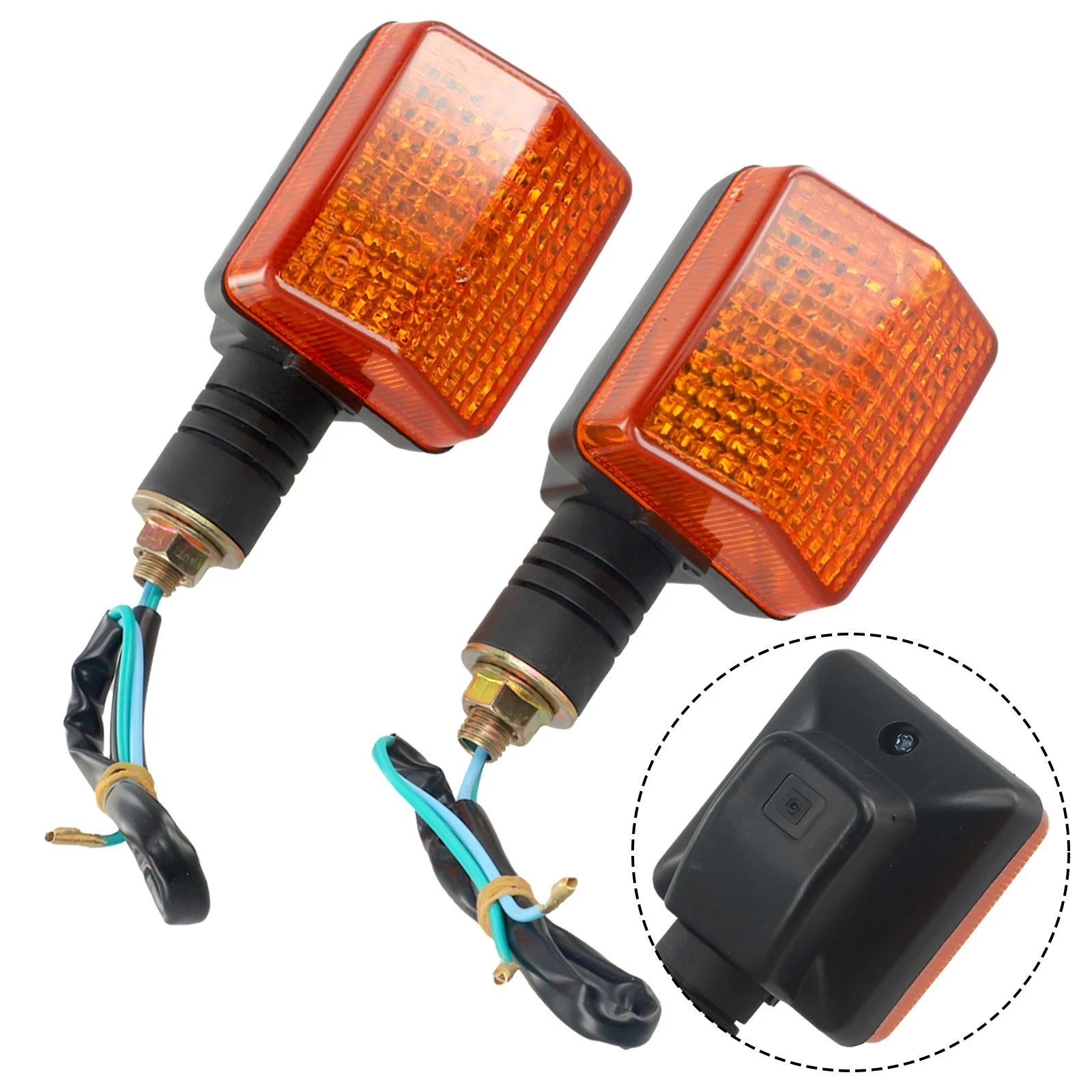 2pc/pair Car Front Rear Turn Signal Indicator Light 12V 10W Lamp For