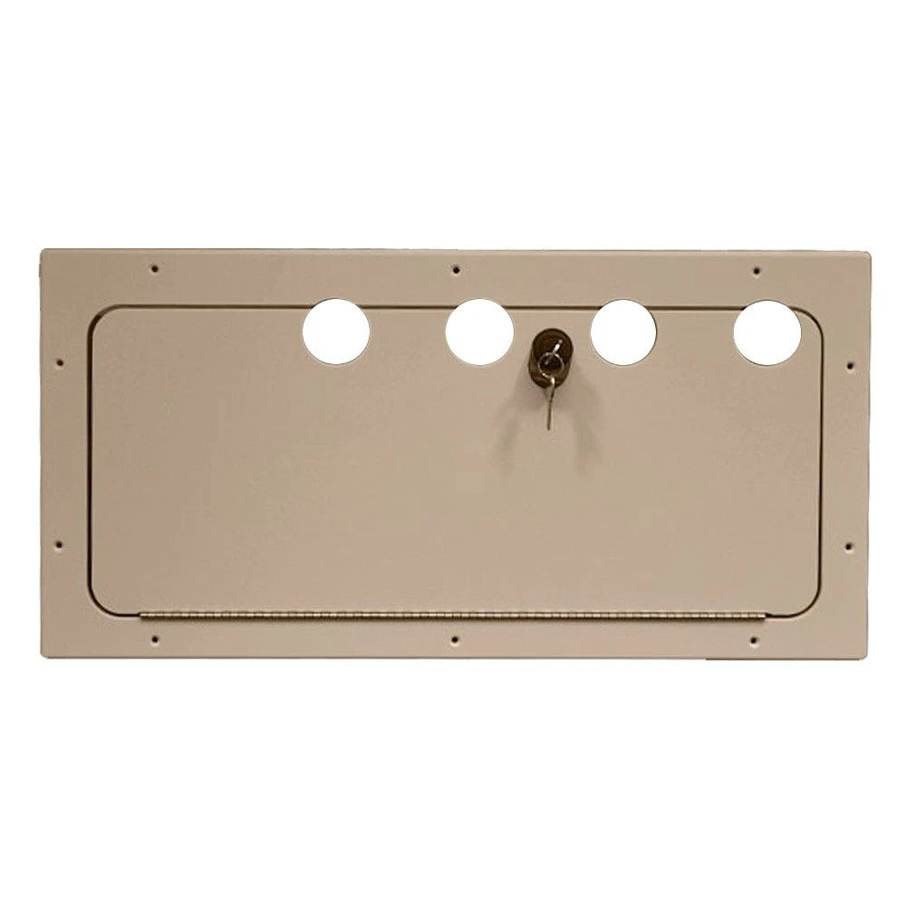 Jet Tech Boat Rod Locker Door 9754-35 | 12 1/2 X 25 1/4 Inch