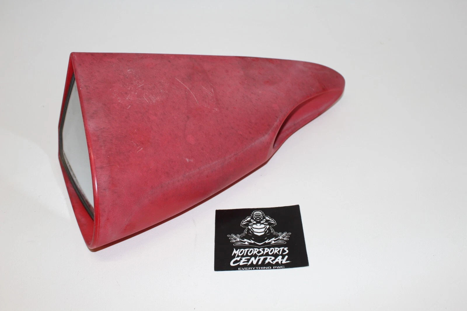 95 96 Yamaha Waveraider 1100 Right Side Rear View Mirror Red