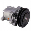 New Nippondenso Sv06e Compressor, W/ 1 Groove Clutch - Fits Kubota