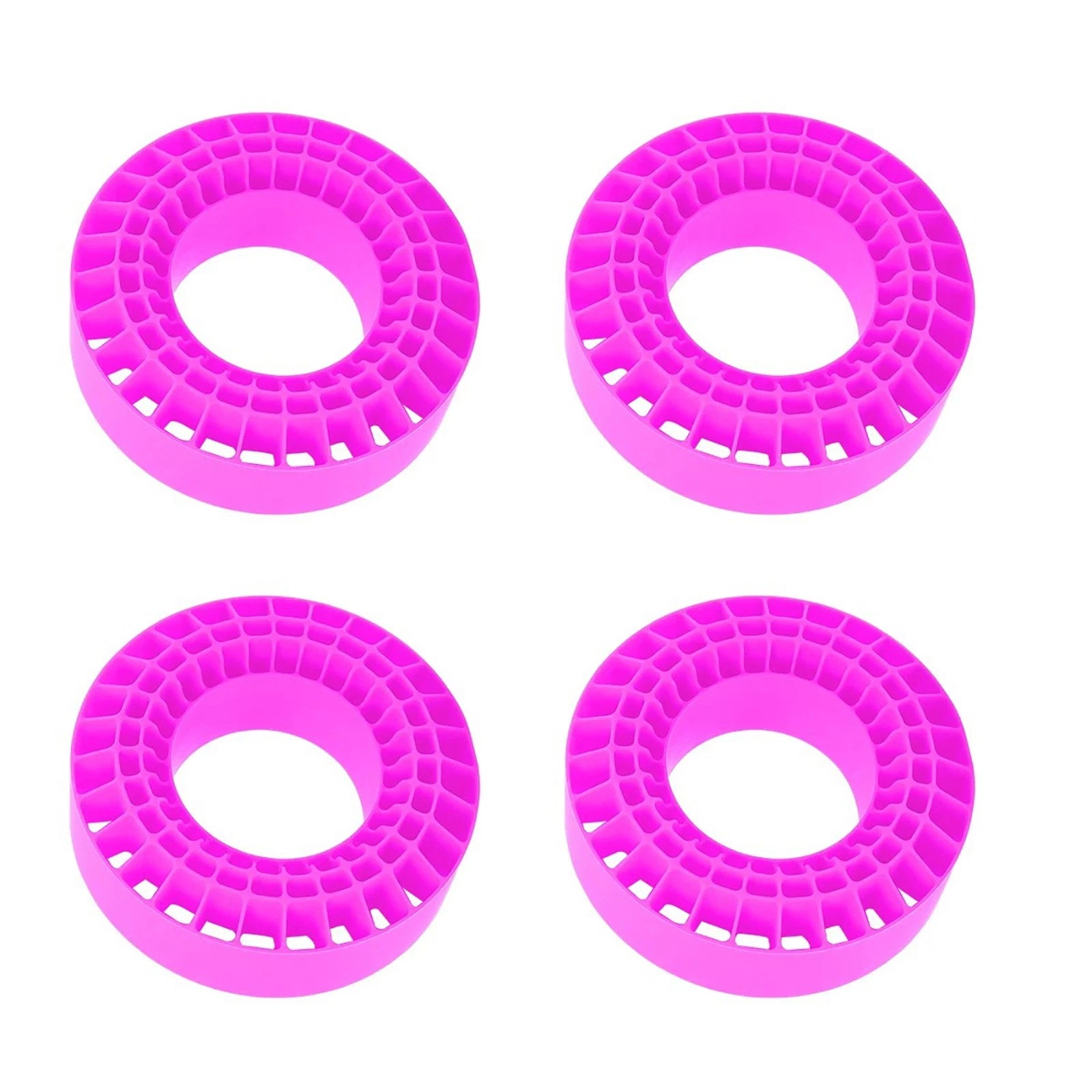 4 Silicone Rubber Tires Inserts For 1/10 Rc Crawler 110-115mm 1.9"