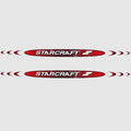 Starcraft Boat Graphic Decal Red White Black by Starcraft