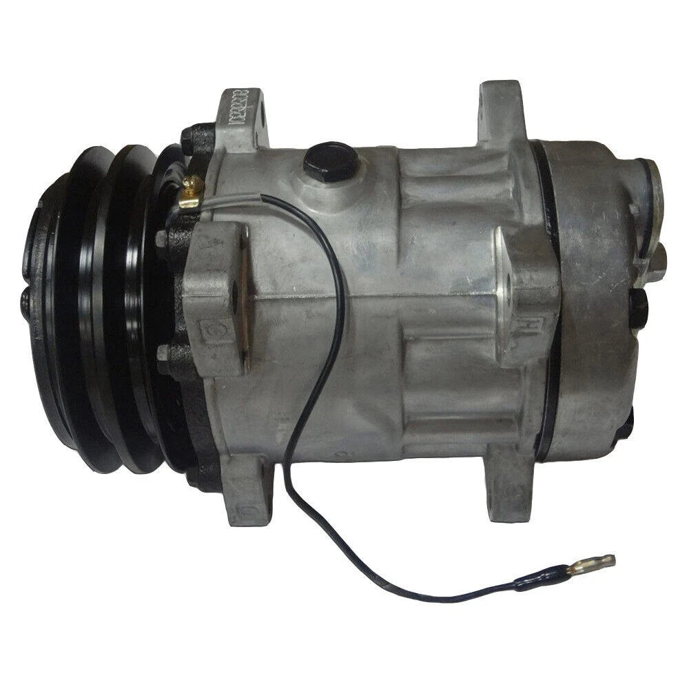 A-3763384m91-a<wbr/>i Compressor, New, Sanden Style W/ Clutch (4708)